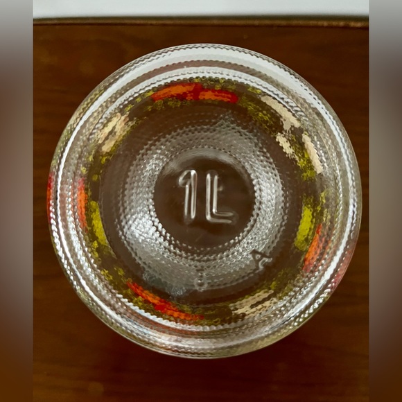 Vintage Arc France “Spice of Life” Canister and Glass Cup Set - Picture 7 of 16